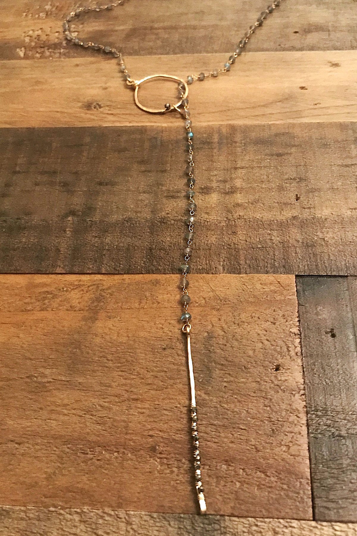 Loop and Linger Lariat Necklace