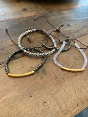 Dainty Bling Tie-String Bracelets