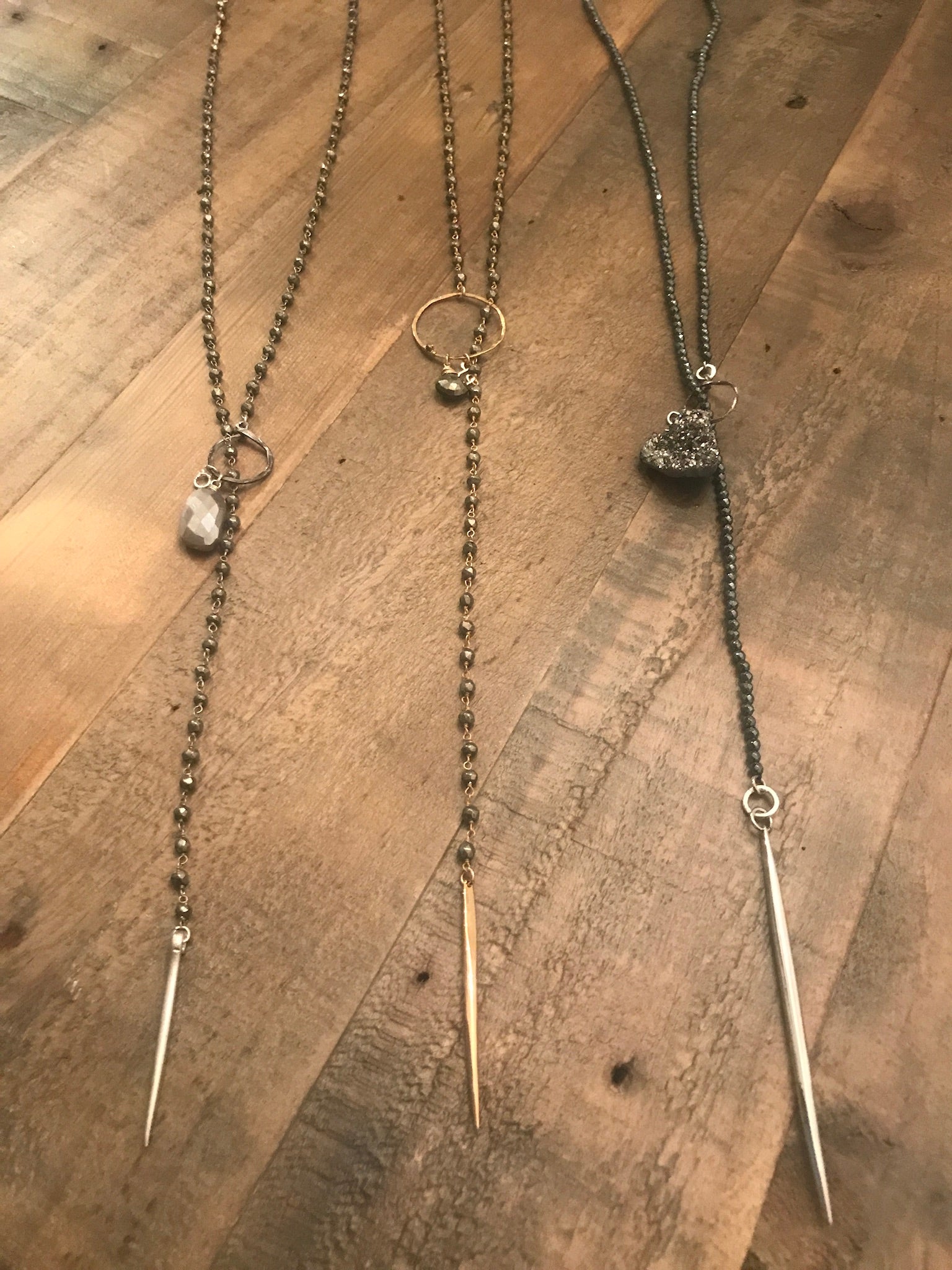 Various GP Spiked Lariats
