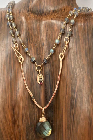 Goddess Collar Drop Necklace