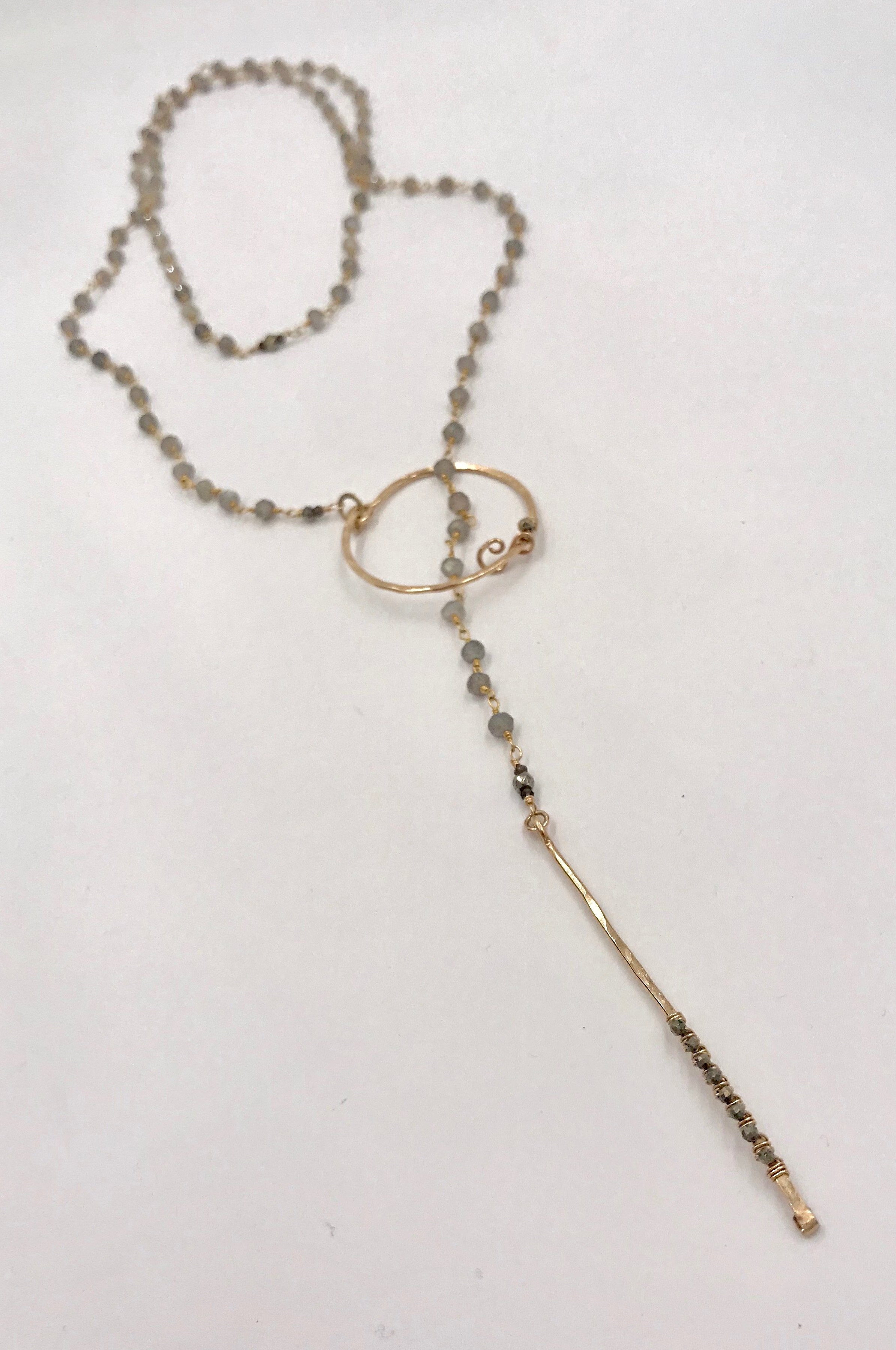Loop and Linger Lariat Necklace
