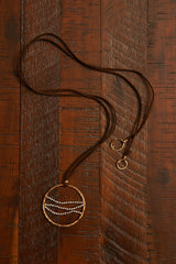 Cascade Medallion Necklace