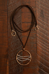 Cascade Medallion Necklace